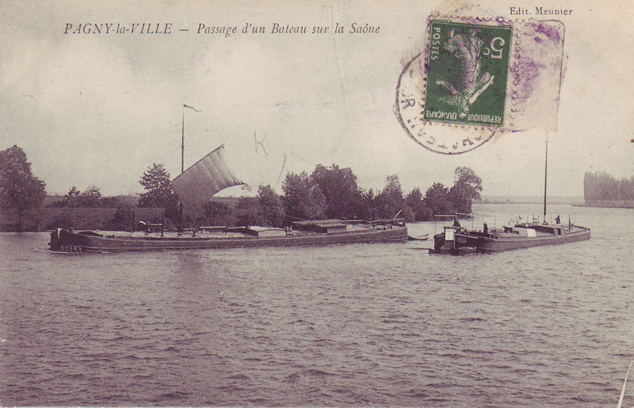 La péniche à voile