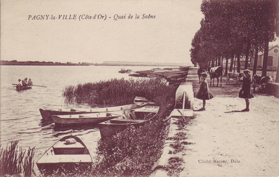 Enfants sur le quai