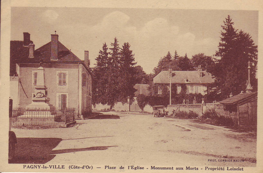 La place de l'église