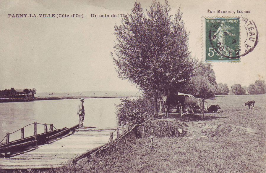 Le berger au bord de Saône