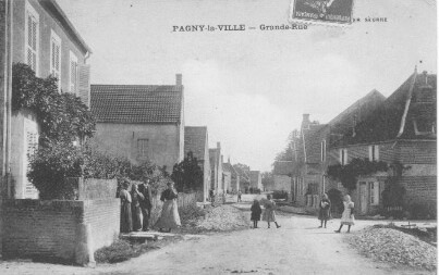 La grande rue en travaux