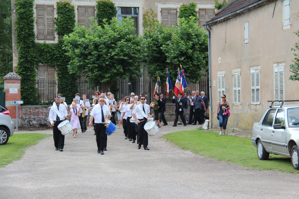 Arrivée du défilé