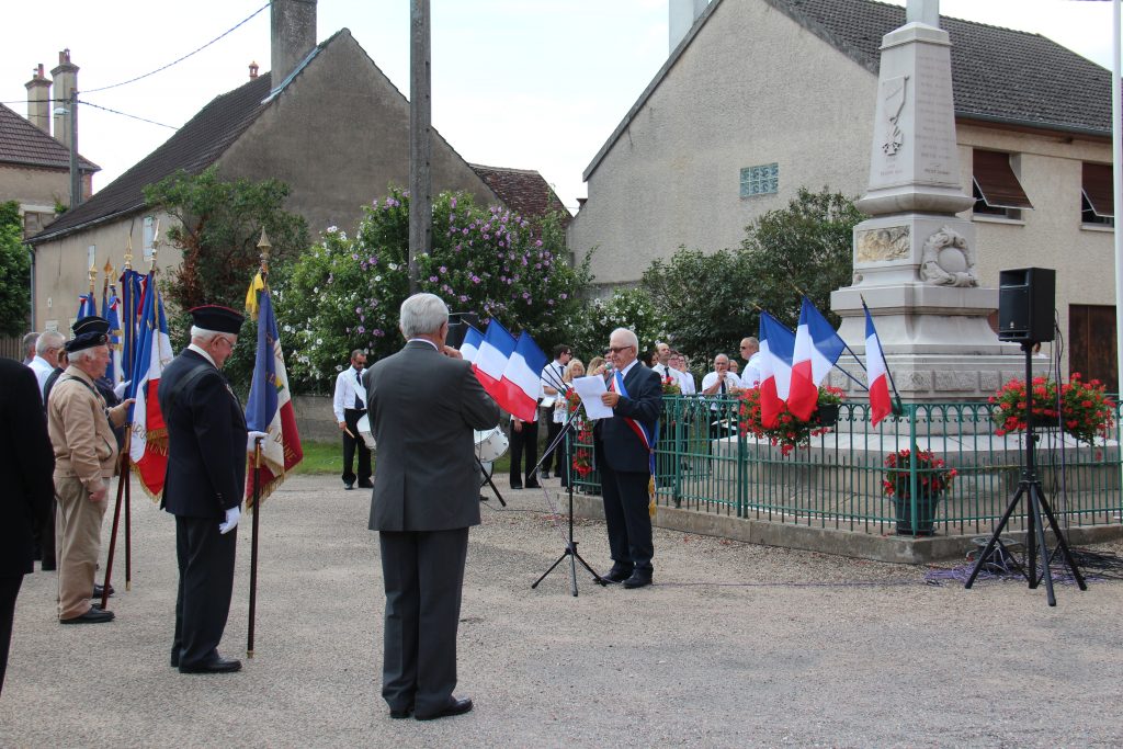 Discours Mr le Maire