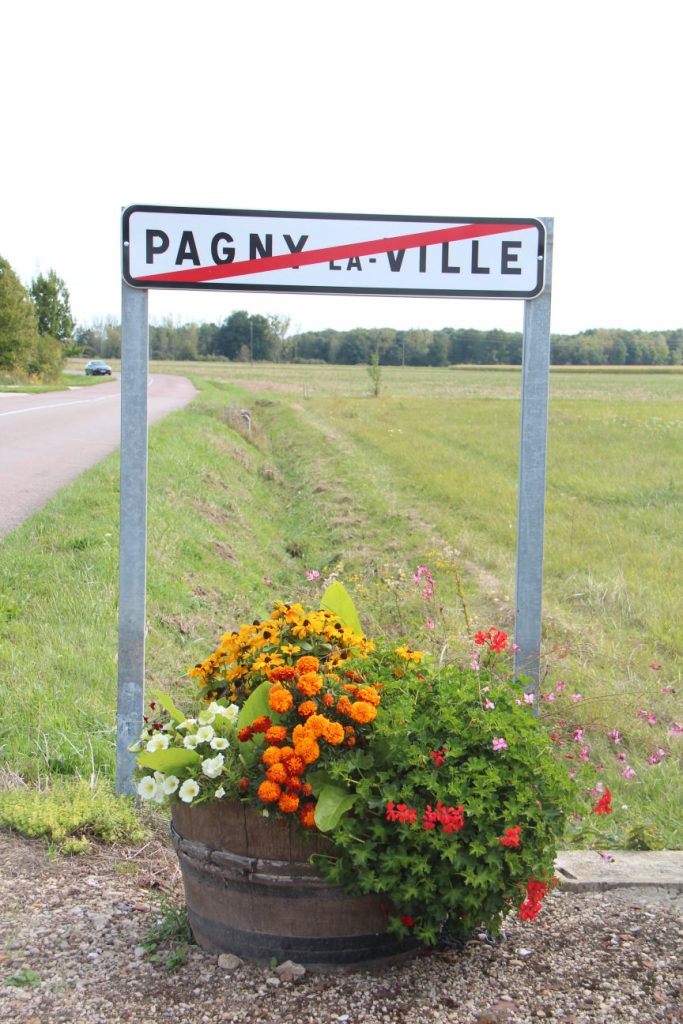 Sortie route de Pagny le Château